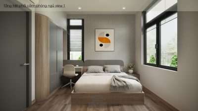 THIẾT KẾ NỘI THẤT BIỆT THỰ ĐƠN LẬP WATERPOINT -  Sắc xám thanh lịch, bình yên trong từng khoảnh khắc sống