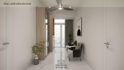 THIẾT KẾ NỘI THẤT BIỆT THỰ ĐƠN LẬP WATERPOINT -  Sắc xám thanh lịch, bình yên trong từng khoảnh khắc sống