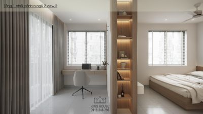 THIẾT KẾ NỘI THẤT NHÀ PHỐ VƯỜN WATERPOINT RIVERA B5.05  – Không gian sống ấm cúng, tối giản