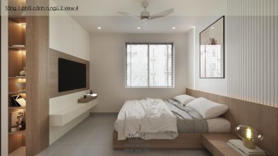 THIẾT KẾ NỘI THẤT NHÀ PHỐ VƯỜN WATERPOINT RIVERA B5.05  – Không gian sống ấm cúng, tối giản