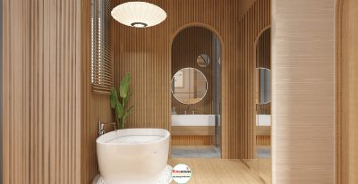 THIẾT KẾ NỘI THẤT NHÀ PHỐ WATERPOINT RIVERA B3.01 - MỘC MẠC, ẤM CÚNG VỚI HƠI THỞ NHẬT BẢN 