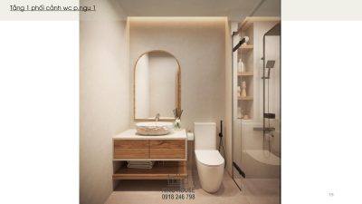 THIẾT KẾ NỘI THẤT NHÀ PHỐ VƯỜN WATERPOINT NHẬT BẢN 
