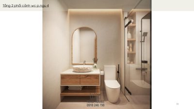 THIẾT KẾ NỘI THẤT NHÀ PHỐ VƯỜN WATERPOINT NHẬT BẢN 