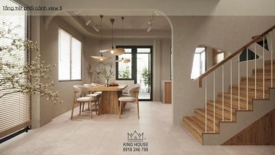 THIẾT KẾ NỘI THẤT NHÀ PHỐ VƯỜN WATERPOINT NHẬT BẢN 