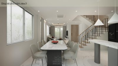 THIẾT KẾ NỘI THẤT NHÀ PHỐ NGHỈ DƯỠNG