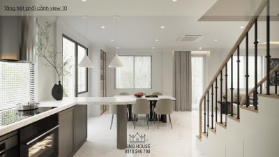 THIẾT KẾ NỘI THẤT NHÀ PHỐ NGHỈ DƯỠNG