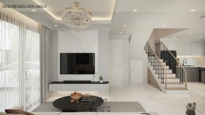THIẾT KẾ NỘI THẤT NHÀ PHỐ NGHỈ DƯỠNG